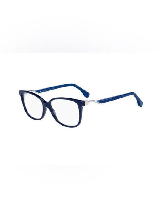 Fendi FF 0232 PJP Eyeglasses and Case | Blue Frame Made in Italy | Authenticated